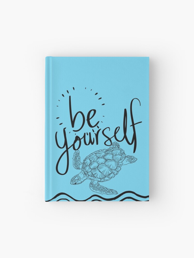 DO IT FOR YOURSELF - motivational typography Hardcover Journal