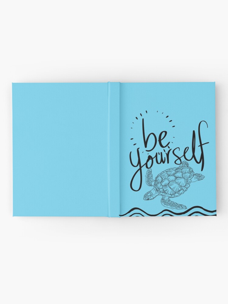 DO IT FOR YOURSELF - motivational typography Hardcover Journal