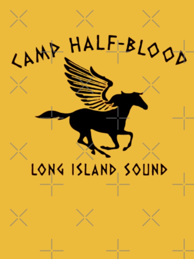 Camp Half Blood Kids T-Shirt Pegasus Horse Long Island Sound