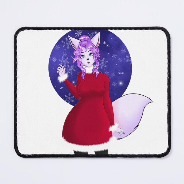 Item preview, Christmas Snow Fox designed and sold by BittyKittyNeko.