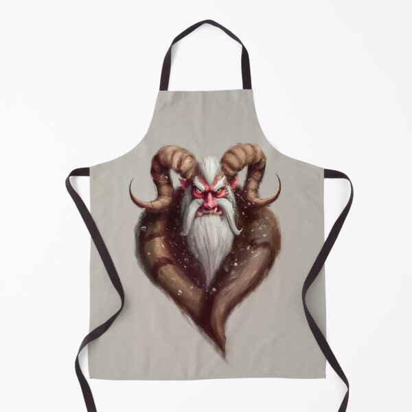 Item preview, Krampus with curly horns designed and sold by Jasson.