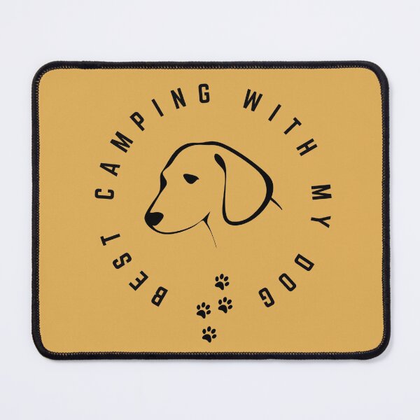 Item preview, Best Camping With My Dog designed and sold by GasconyPassion.