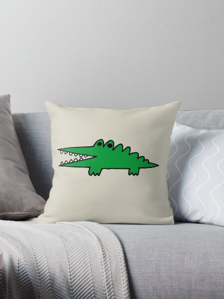 Vista previa del artículo con la obra «Cocodrilo de grandes desafíos», diseñado y vendido por zaykovadesigns.
