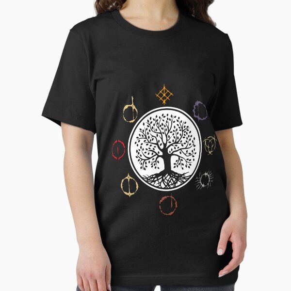 Aperçu de l'œuvre Erdtree avec des runes créée et vendue par Taki93.