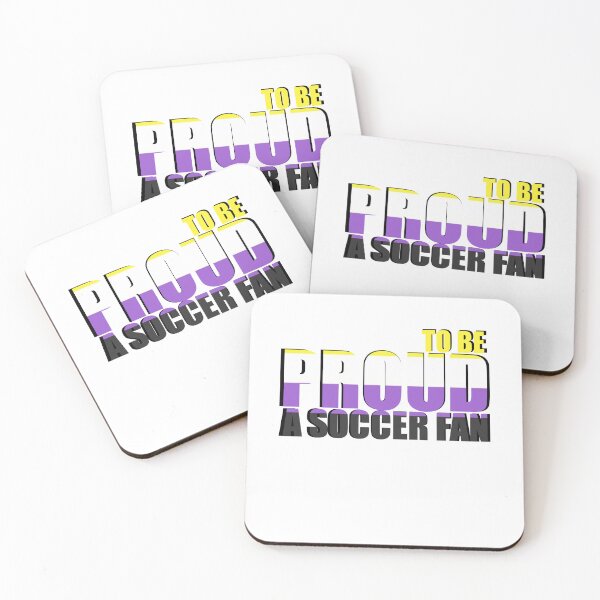 Item preview, Gender Non-Binary Proud to be a Soccer Fan designed and sold by MimsTees.