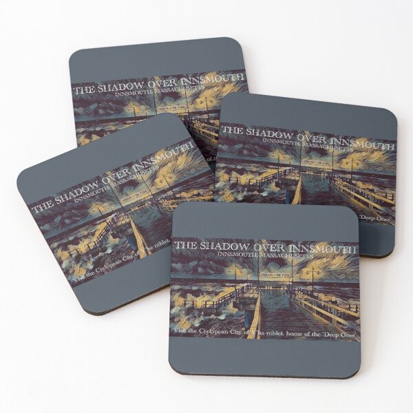 Aperçu de l'œuvre L'Ombre sur Innsmouth - Innsmouth Pier - Visitez la ville cyclopéenne de Y'ha-nthlei, demeure des Deep Ones - spcreationsco22 créée et vendue par SpCreationsCo22.