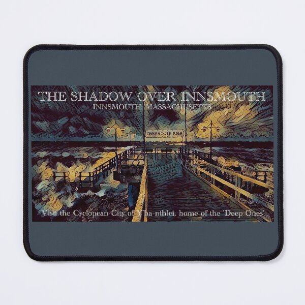 Item preview, The Shadow Over Innsmouth - Innsmouth Pier - Visit the Cyclopean city of Y'ha-nthlei, home of the Deep Ones - spcreationsco22 designed and sold by SpCreationsCo22.