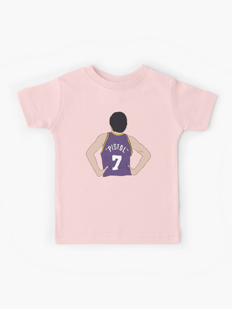 Jayson Tatum Boston Celtics Pixel Art 12 Kids T-Shirt by Joe