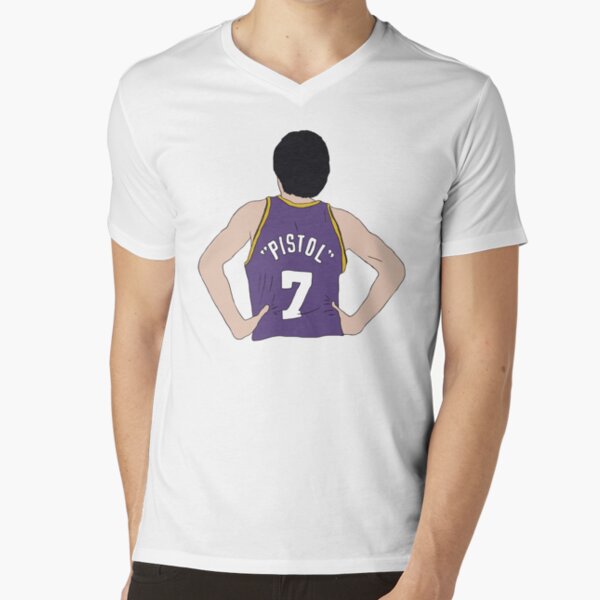 ""Pistol" Pete Maravich" T-shirt by RatTrapTees | Redbubble