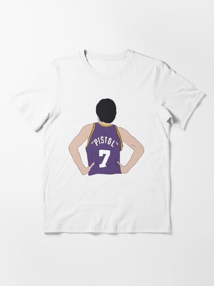 ""Pistol" Pete Maravich" T-shirt by RatTrapTees | Redbubble