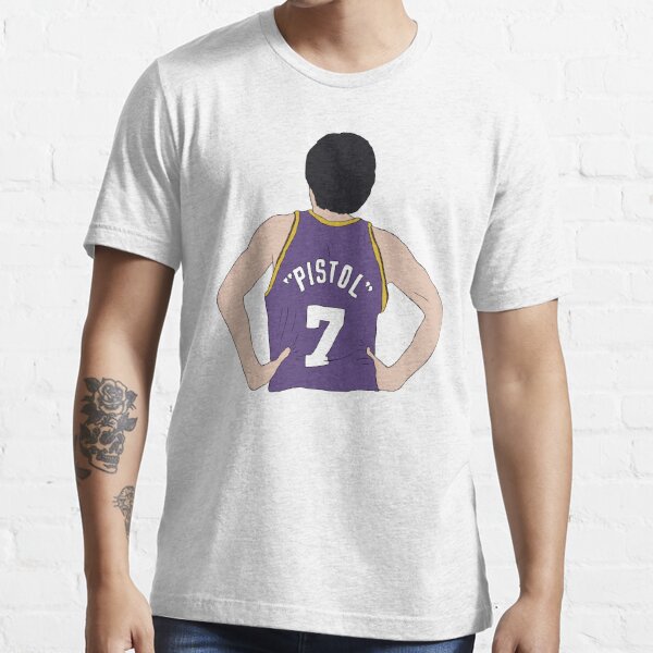 ""Pistol" Pete Maravich" T-shirt by RatTrapTees | Redbubble