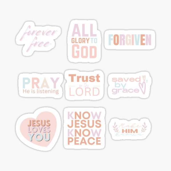 Best Bible Verses Stickers for Sale