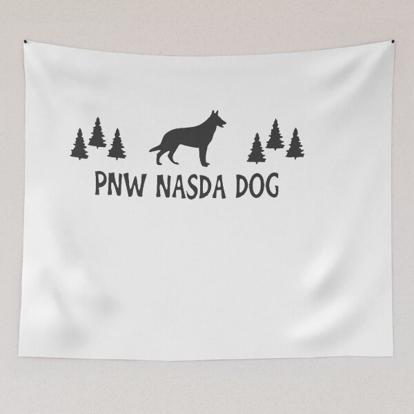 Item preview, PNW NASDA DOG GSD black designed and sold by Calliejoi31.