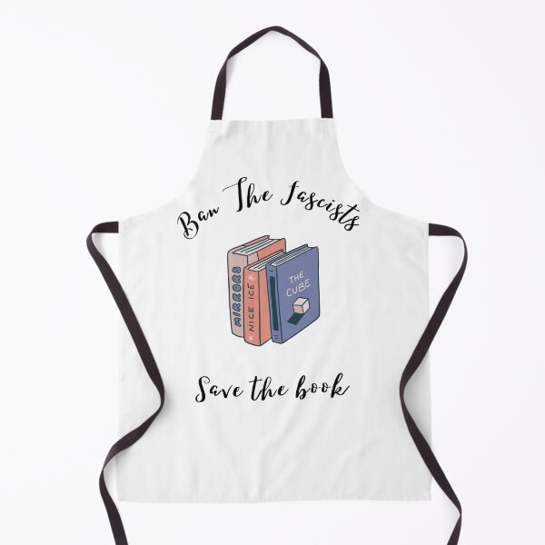 Aperçu de l'œuvre Interdire les fascistes, sauver les livres T-shirt essentiel créée et vendue par imad-bentahar.