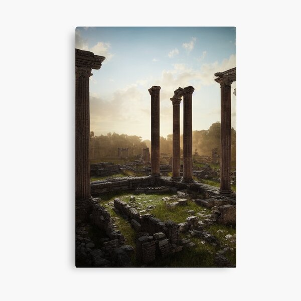 Item preview, Greek temple ruins designed and sold by chatzous.