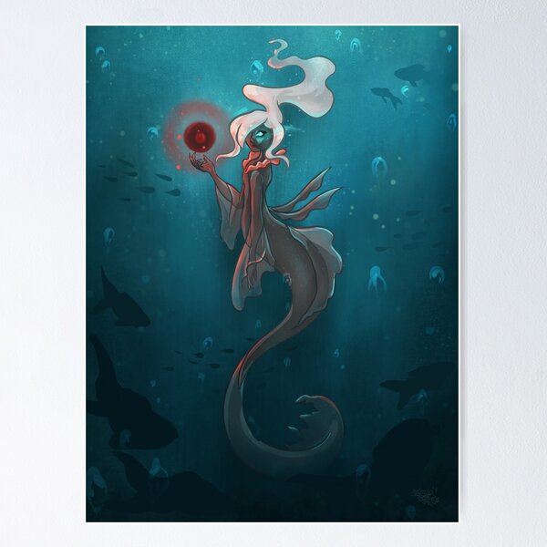 Deep Sea Mermaid online Print