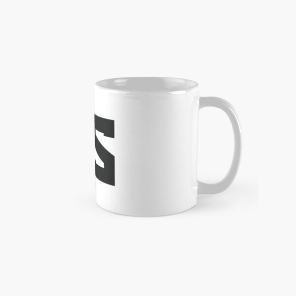 Red Scare Black on White Classic Mug