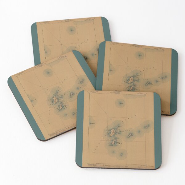 Item preview, Matinicus Maine Vintage Map designed and sold by BeaSchoney.