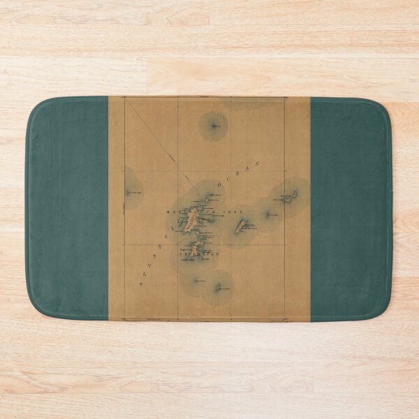 Item preview, Matinicus Maine Vintage Map designed and sold by BeaSchoney.