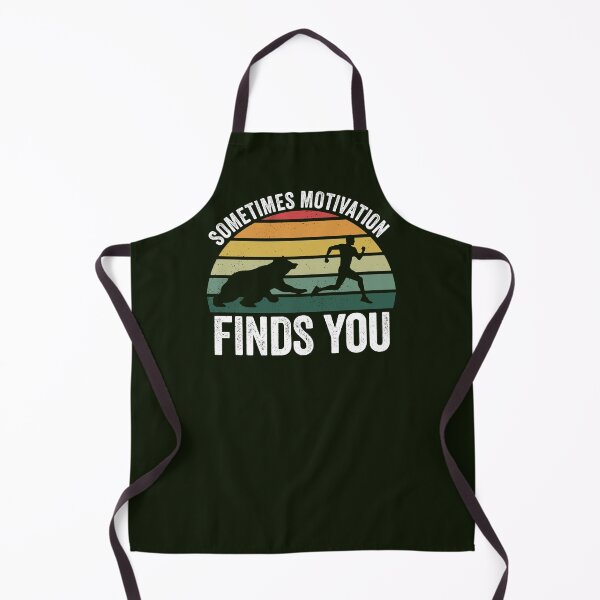 Item preview, Sometimes motivation finds you, running bear designed and sold by Smartcasm.