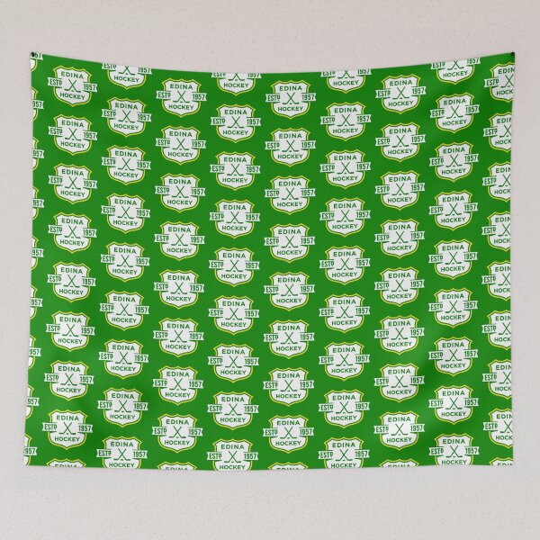 Item preview, EDINA Hockey banner style designed and sold by CakeEaterDesign.