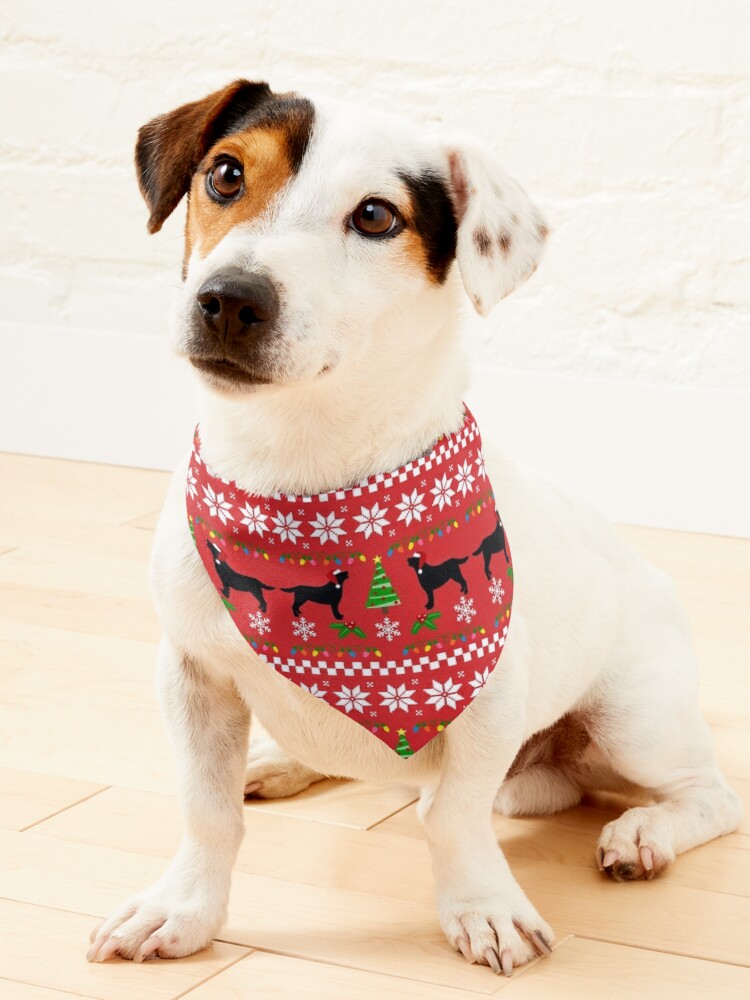 Black lab shop ugly christmas sweater