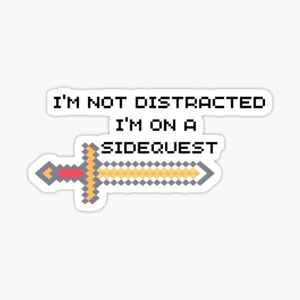 Item preview, I'm on a Sidequest designed and sold by novel-witch.