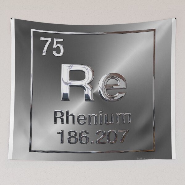 Item preview, Periodic Table of Elements - Rhenium (Re) designed and sold by Serge Averbukh Art Studio.