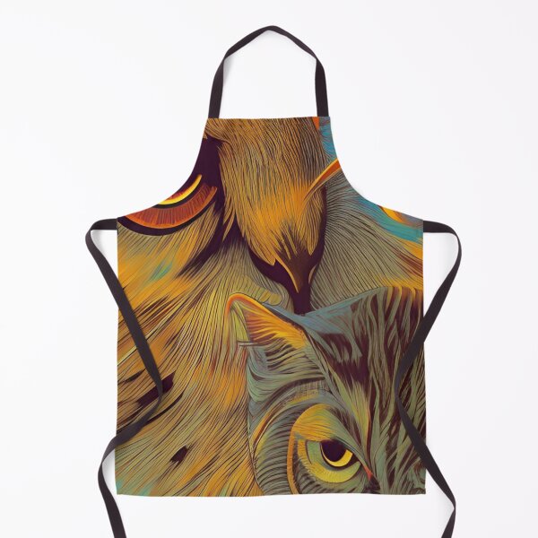 Item preview, a cat and an owl designed and sold by GeminiDaydreamer.