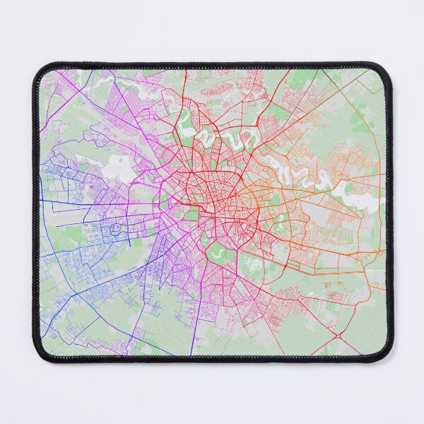 Item preview, Bucharest City Map of Romania - Colorful designed and sold by deMAP.