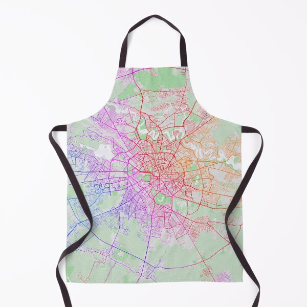 Item preview, Bucharest City Map of Romania - Colorful designed and sold by deMAP.