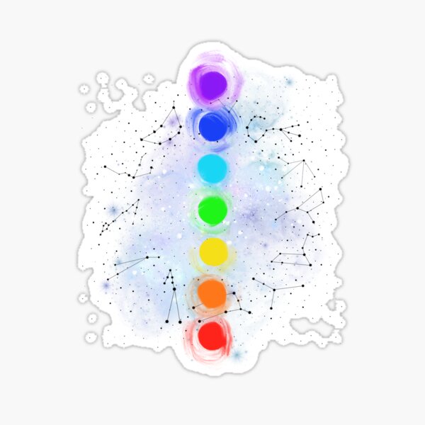 Aperçu de l'œuvre Alignement (Chakras) créée et vendue par MindedInc.