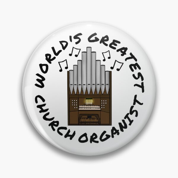 Item preview, World's Greatest Church Organist Organ Teacher Musician designed and sold by doodlerob.