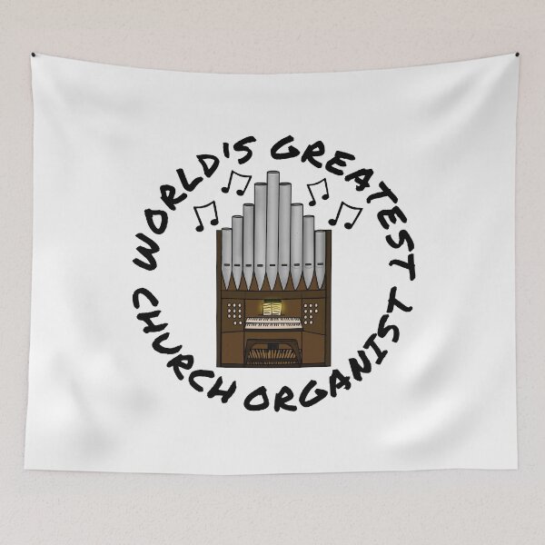 Item preview, World's Greatest Church Organist Organ Teacher Musician designed and sold by doodlerob.