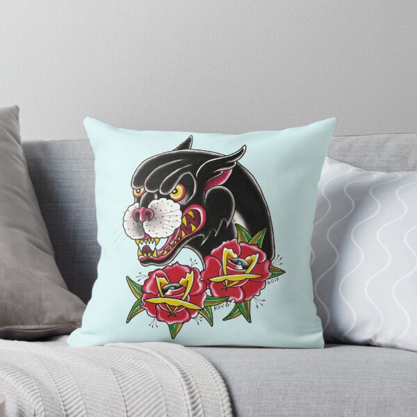 Item preview, Panther Tattoo Flash -  Art By Kev G designed and sold by ArtByKevG.