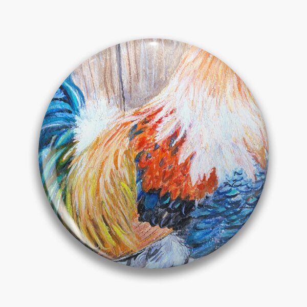 Item preview, Cock a hoot,  cockerel   Painted in water colour designed and sold by OilPaintsHatts.