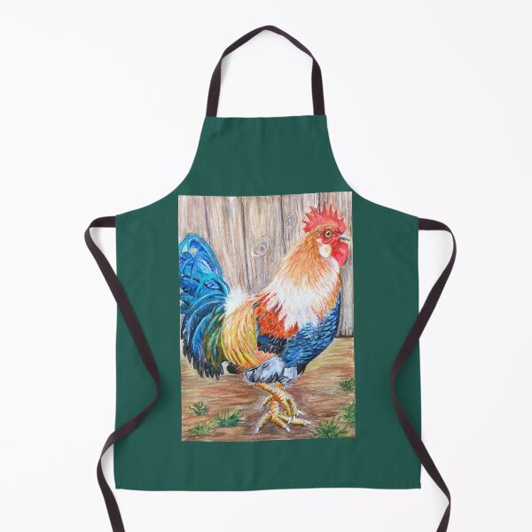Item preview, Cock a hoot, cockerel Painted in water colour designed and sold by OilPaintsHatts.