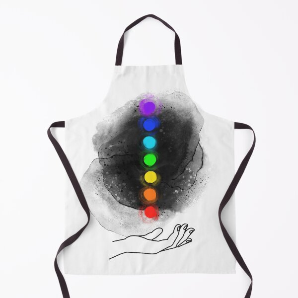 Item preview, Hand of Alignment Black (Chakras)  designed and sold by MindedInc.