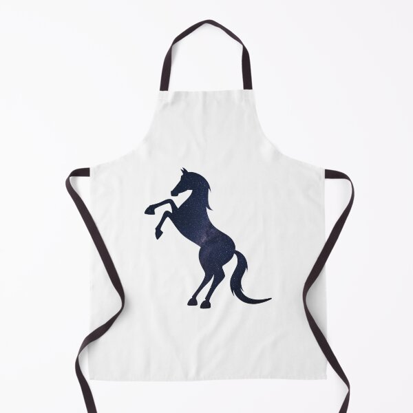 Item preview, Glowing Milky Way On Dark Sky Horse | Colorful Horse designed and sold by BopleDesigns.
