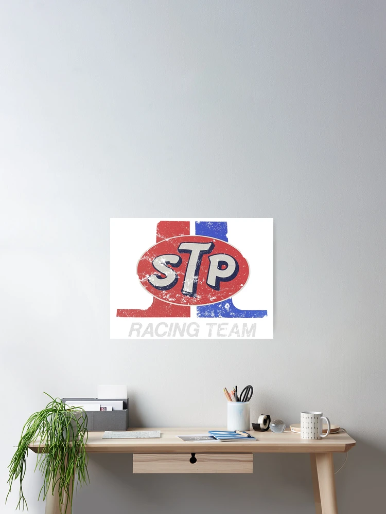 Thumbnail 2 of 3, Poster, STP Racing designed and sold by Retrorockit.