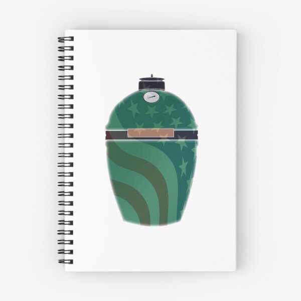 Item preview, Big Green Egg with US Flag Overlay designed and sold by Mackabee.