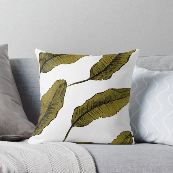 Item preview, Pattern with banana leaves. designed and sold by Alexandra Iv..