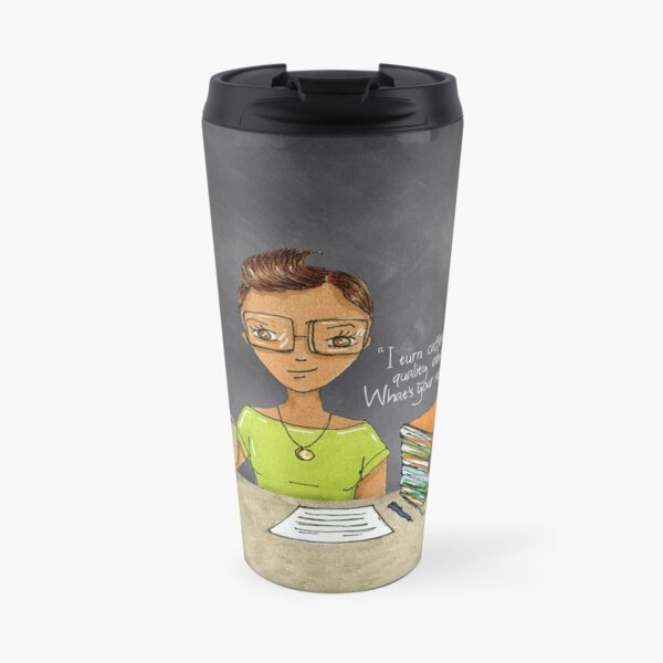 Teacher coffee 1 Travel Mug