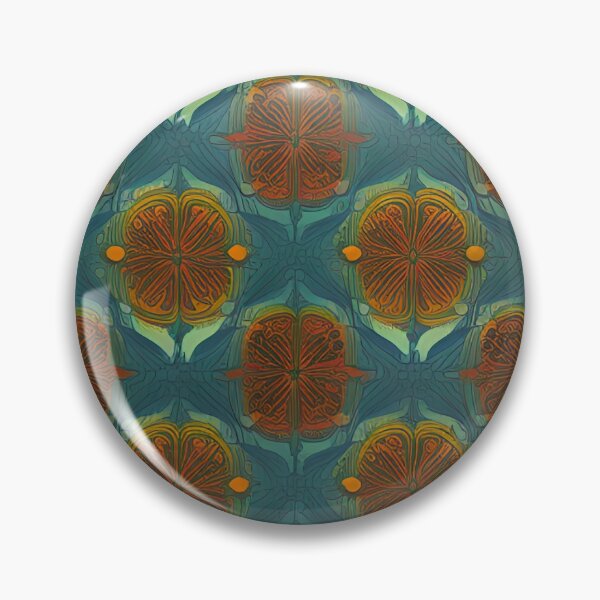 Item preview, Tangerine on Teal designed and sold by abidance.