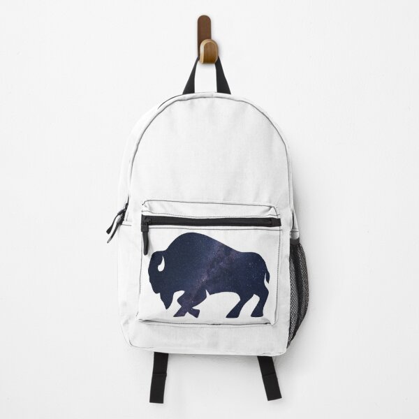 Item preview, Glowing Milky Way On Dark Sky Buffalo | Colorful Buffalo designed and sold by BopleDesigns.