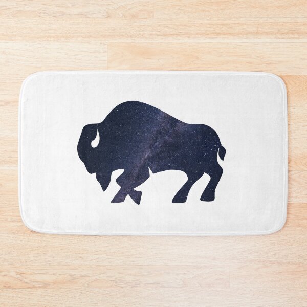 Item preview, Glowing Milky Way On Dark Sky Buffalo | Colorful Buffalo designed and sold by BopleDesigns.