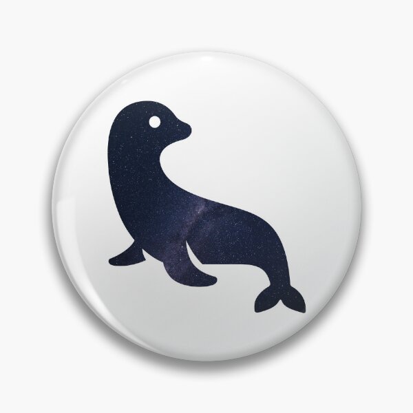 Item preview, Glowing Milky Way On Dark Sky Seal | Cute Seal  designed and sold by BopleDesigns.