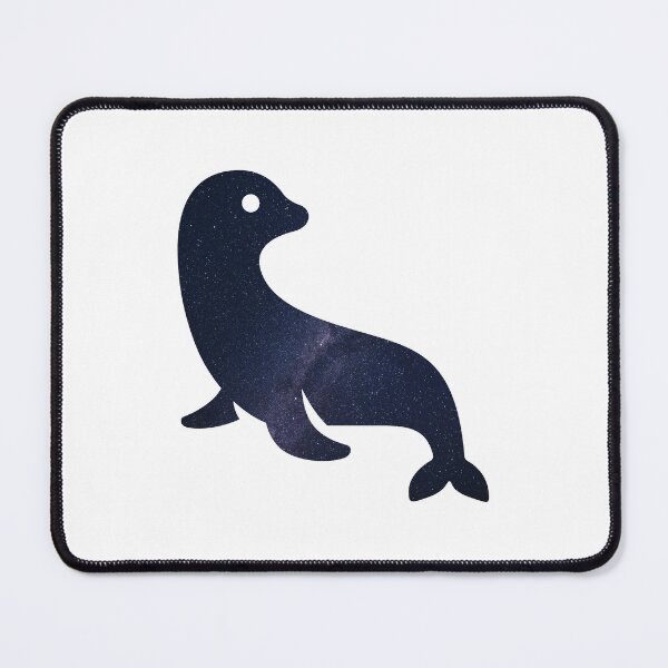 Item preview, Glowing Milky Way On Dark Sky Seal | Cute Seal  designed and sold by BopleDesigns.