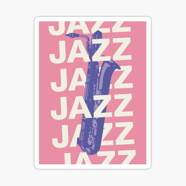 Item preview, JAZZ poster design designed and sold by tartagain.