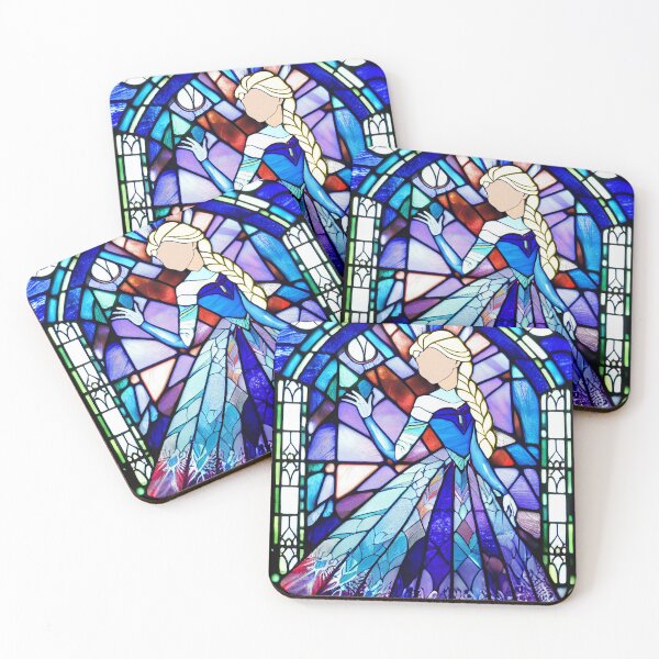 Item preview, Ice Queen Stained Glass Window designed and sold by kiwimick.